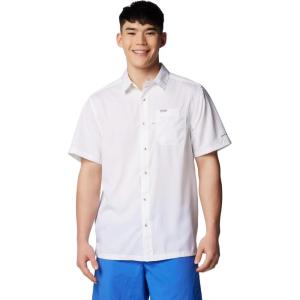 Columbia Men’s Standard Slack Tide Camp Shirt(White)