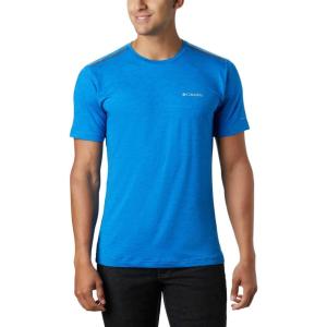 Columbia Mens Tech Trail Crew Neck(Azure Blue)