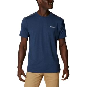 Columbia Mens Tech Trail Crew Neck(Bright Gold)