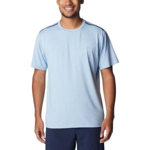 Columbia Mens Tech Trail Crew Neck(Jet Stream Heather)