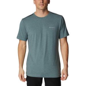Columbia Mens Tech Trail Crew Neck(Metal Heather)