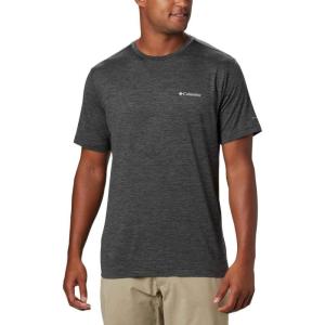 Columbia Mens Tech Trail Crew Neck(Shark (Legacy Color Code 011))