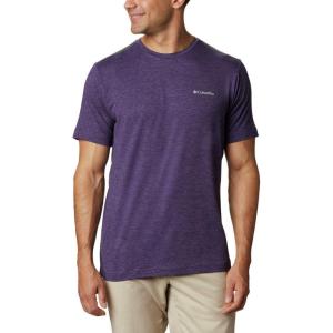 Columbia Mens Tech Trail Crew Neck(Soft Purple)