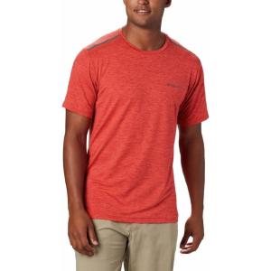 Columbia Mens Tech Trail Crew Neck(Wildfire)