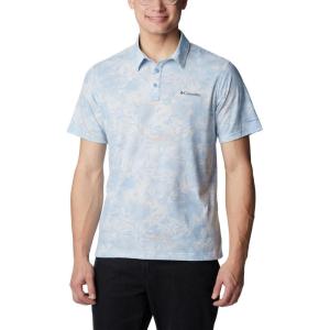 Columbia Mens Thistletown Ridge Polo Sp21(Jet Stream Sketchy Paradise)