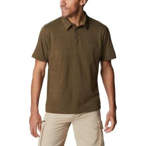 Columbia Mens Thistletown Ridge Polo Sp21(Olive Green Heather)