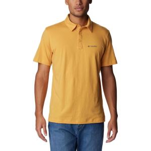 Columbia Mens Thistletown Ridge Polo Sp21(Raw Honey Heather)