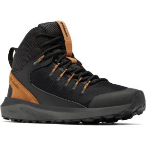 Columbia Men’s Trailstorm Mid Waterproof Hiking Shoe(Black/Elk)
