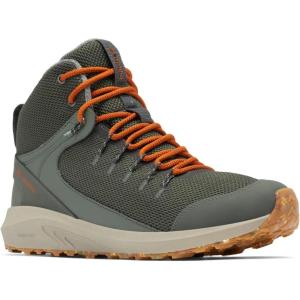 Columbia Men’s Trailstorm Mid Waterproof Hiking Shoe(Gravel/Warm Copper)
