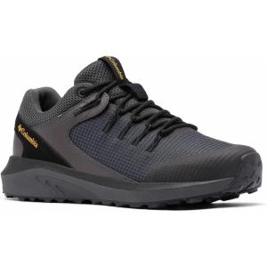 Columbia Men’s Trailstorm Waterproof Hiking Shoe(Dark Grey/Bright Gold)