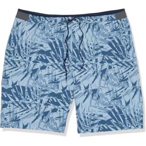 Columbia Mens Twisted Creek Short(Bluestone Dye Palms)