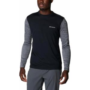 Columbia Men’s Zero Rules Long Sleeve Shirt(Black/Black Heather)