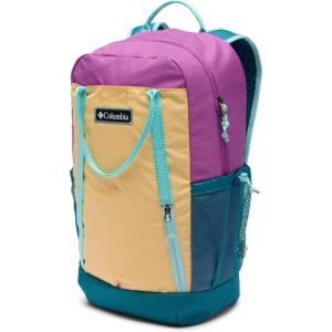 Columbia Unisex Echo Mountain 25L Backpack, Canoe/Dark Stone, One Size(Razzle/River Blue/Sand Dune)