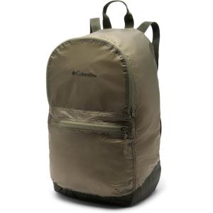 Columbia Unisex Lightweight Packable Backpack, Stone Green/Greenscape, One Size(Stone Green/Greenscape)