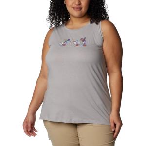 Columbia Womens Bluff Mesa™ TankCami Shirt(Columbia Grey Heather/Branded Bouquet T)