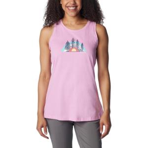 Columbia Womens Bluff Mesa™ TankCami Shirt(Cosmos Heather/Happier Outdoors)
