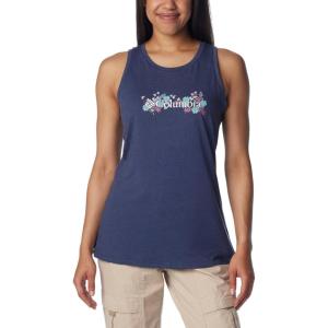 Columbia Womens Bluff Mesa™ TankCami Shirt(Nocturnal Heather/Branded Bouquet Two)