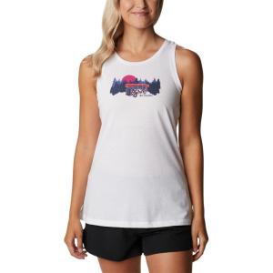 Columbia Womens Bluff Mesa™ TankCami Shirt(White/Van Life 3)