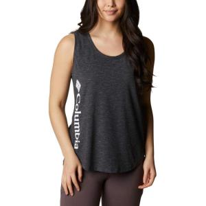 Columbia Womens Cades Cape™ TankCades Cape Tank(Black  White Logo)