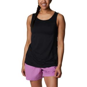 Columbia Women’s Columbia Women’s Chill River Tank Top, Moisture Wicking, Sun Protection(Black)