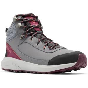 Columbia Women’s Crestwood Hiking Boot(Titainium Grey Steel/Marionberry)