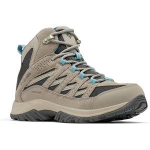 Columbia Womens Discontinued Crestwood Mid Waterproof(Dark Grey  Kettle)