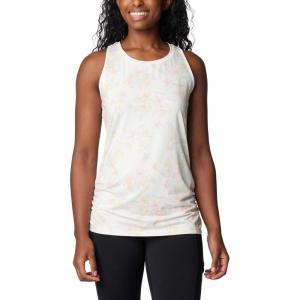 Columbia Womens Leslie Falls Tank(Sea Salt Tigerlines Multi)