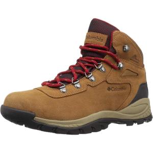 Columbia Women’s Newton Ridge Plus Waterproof Amped, Elk/Mountain Red, 8