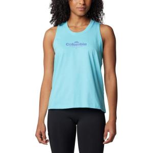 Columbia Womens North Cascades Tank(Aquamarine/Elevated High Two)