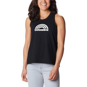 Columbia Womens North Cascades Tank(Black/White Rainbow)