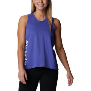 Columbia Womens North Cascades Tank(Purple Lotus/Gem Columbia Graphic)