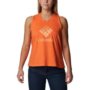 Columbia Womens North Cascades Tank(Sunset Orange/Csc Stacked Gradient Grx)