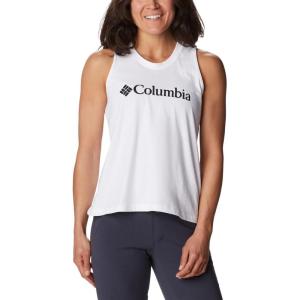 Columbia Womens North Cascades Tank(White/Black Branded)