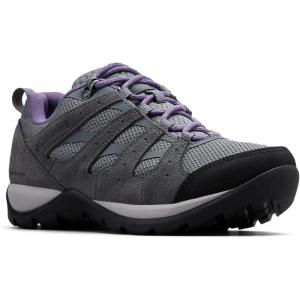 Columbia Women’s Redmond V2 Waterproof Hiking Shoe(Ti Grey Steel/Plum Purple)