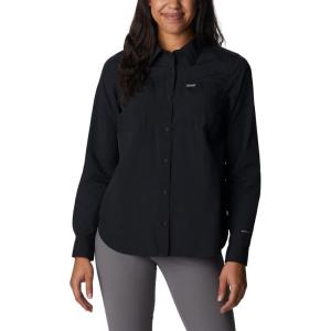 Columbia Womens Silver Ridge 3.0 Long Sleeve(Black)
