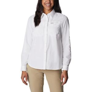 Columbia Womens Silver Ridge 3.0 Long Sleeve(White)