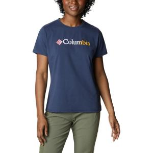 Columbia Womens Sun Trek™ Ss Graphic Tee(Nocturnal/Csc Gradient)
