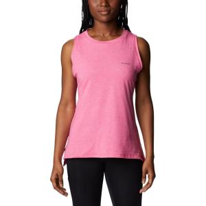 Columbia Womens Sun Trek Tank(Wild Geranium Heather)