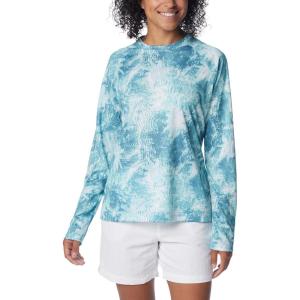 Columbia Women’s Super Tidal Tee Long Sleeve(Gulf Stream Digishores)