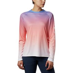 Columbia Women’s Super Tidal Tee Long Sleeve(Lychee Gradient)