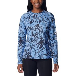 Columbia Women’s Super Tidal Tee Long Sleeve(Nocturnal Tropictones)