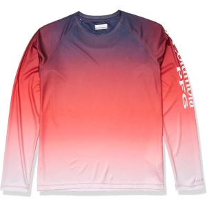 Columbia Women’s Super Tidal Tee Long Sleeve(Red Lily Gradient)