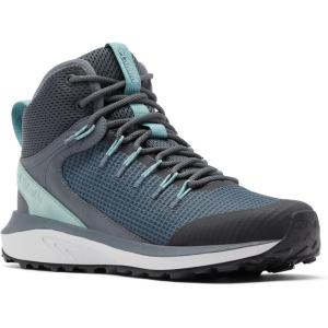 Columbia Women’s Trailstorm Mid Waterproof Hiking Shoe(Graphite/Dusty Green)