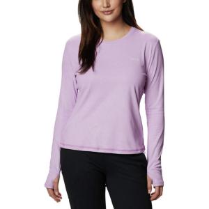 Columbia Womens W Sun Deflector Summerdry™ Ls Shirt(Blossom Pink)