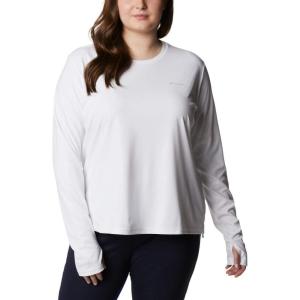 Columbia Womens W Sun Deflector Summerdry™ Ls Shirt(Sky Blue)
