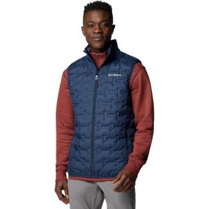 Columbia mens Delta Ridge II Down Vest(Collegiate Navy)