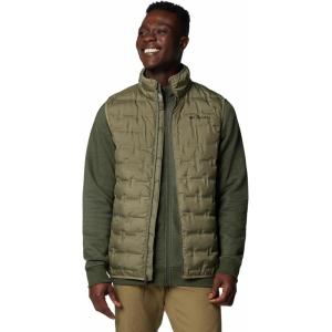 Columbia mens Delta Ridge II Down Vest(Stone Green)