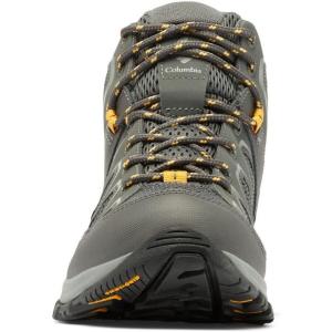 Columbia mens Granite Trail Mid Waterproof(Dark Grey/Raw Honey)