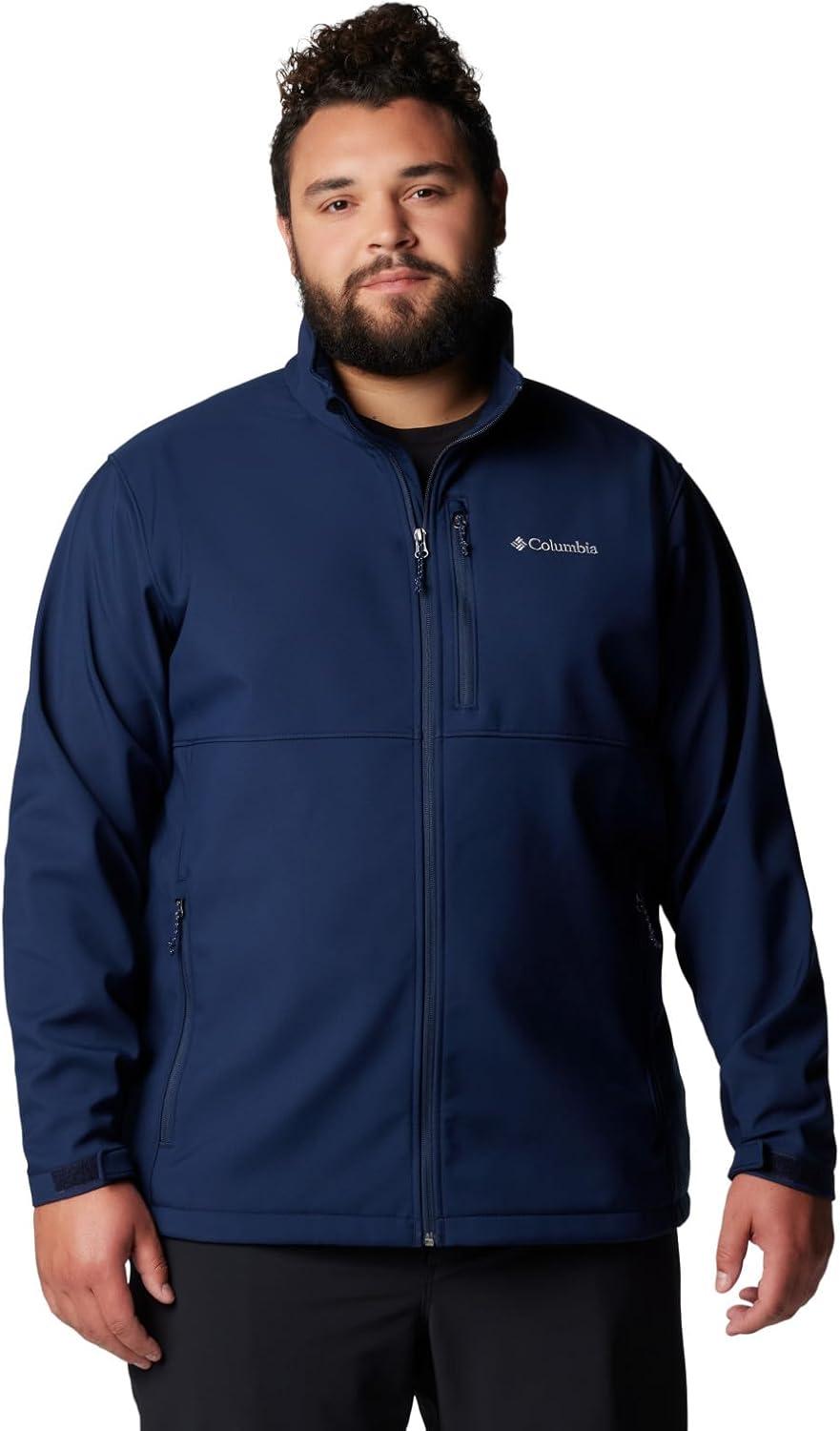 imageColumbia Mens Ascender Softshell JacketCollegiate Navy