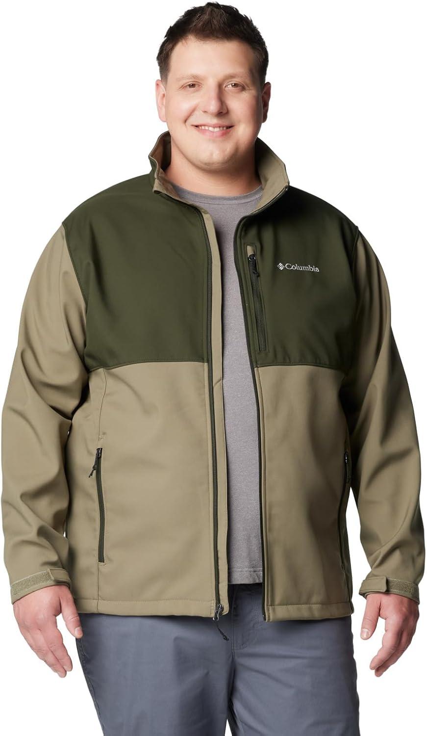 imageColumbia Mens Ascender Softshell JacketStone GreenGreenscape